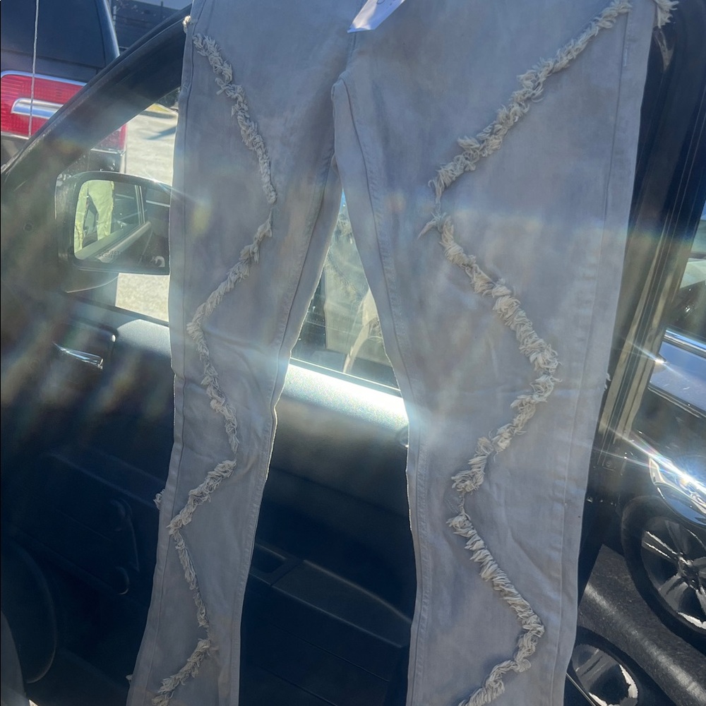 Men's Slim Straight Jeans - Gray